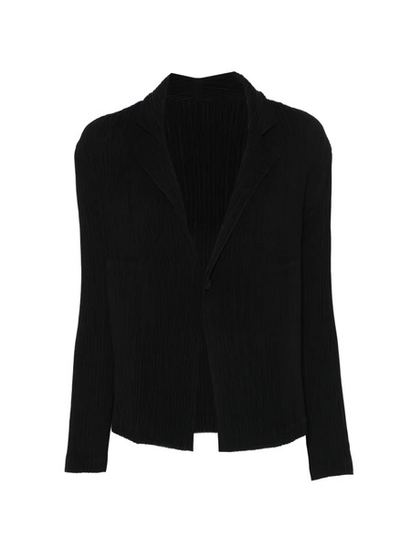  Issey Miyake Pleated Jacket - Black 