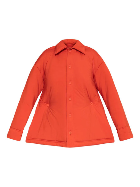 Issey Miyake Pumped-t Buttoned Collared Overshirt 