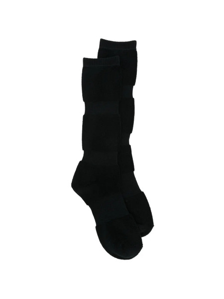  Issey Miyake Ribbed Socks - Black 