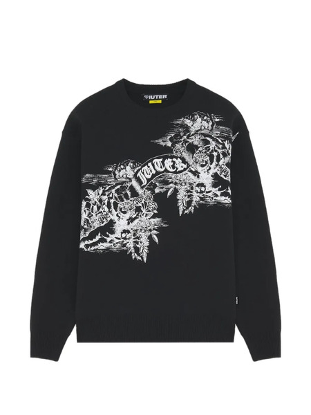  Iuter Paradise Graphic Jumper - Black 