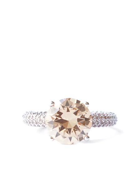  Izabel Display Mega Circle Pavé Ring - Neutrals 