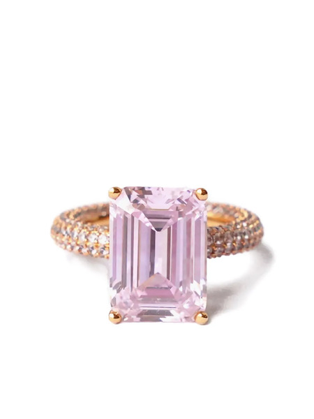  Izabel Display Mega Rectangle Ring - Pink 