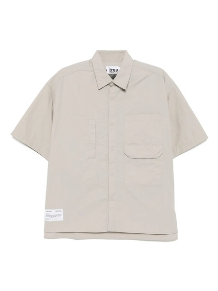  Izzue Button-up Shirt - Grey 