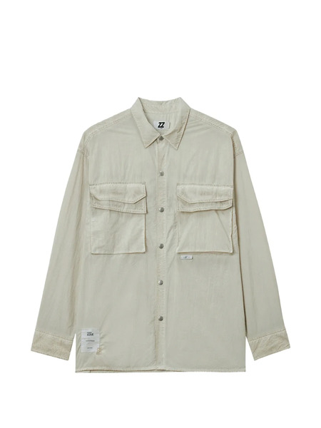  Izzue Chest-pockets Shirt - Neutrals 