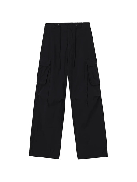  Izzue Drawstring Cargo Pants - Black 