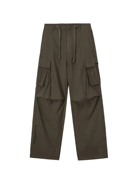  Izzue Drawstring Cargo Pants - Green 