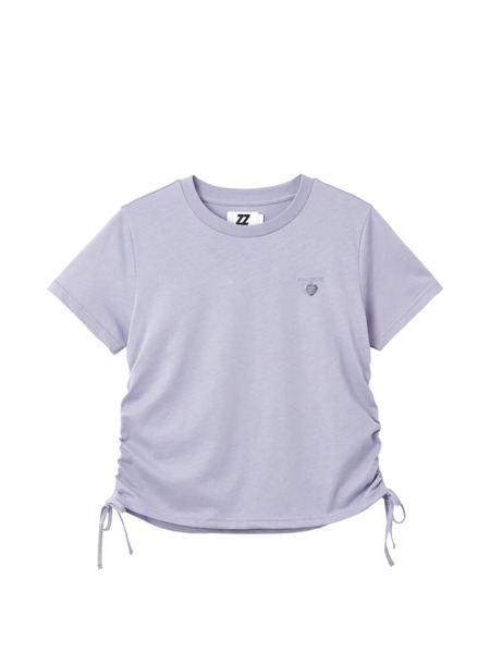  Izzue Drawstring T-shirt - Purple 