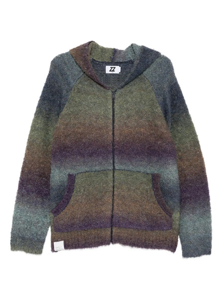  Izzue Gradient-effect Hoodies - Purple 