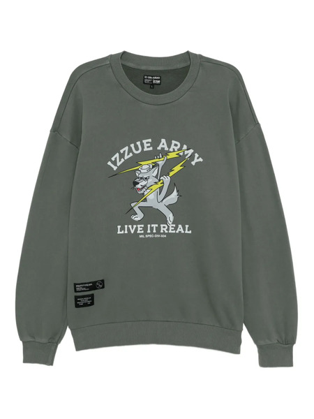  Izzue Graphic-print Sweatshirt - Green 