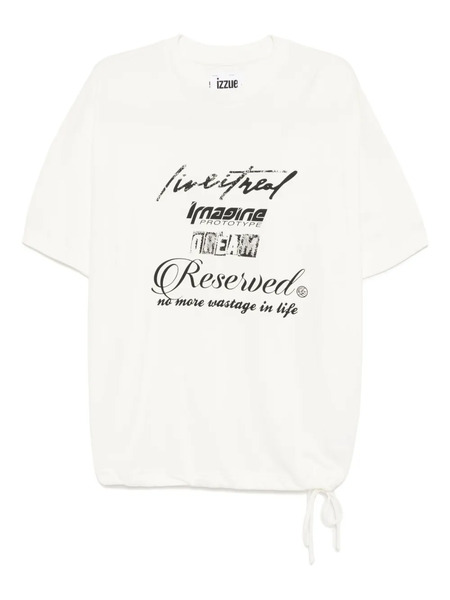  Izzue Graphic T-shirt - Neutrals 