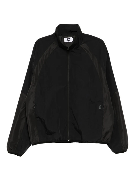  Izzue Logo Appliqué Jacket - Black 