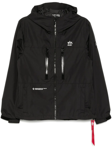  Izzue Logo-embroidered Jacket - Black 