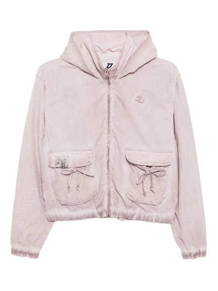  Izzue Logo-embroidered Jacket - Pink 