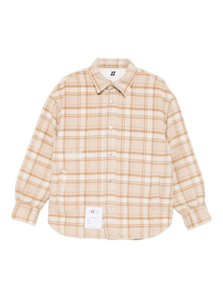  Izzue Logo-embroidered Shirt - Neutrals 