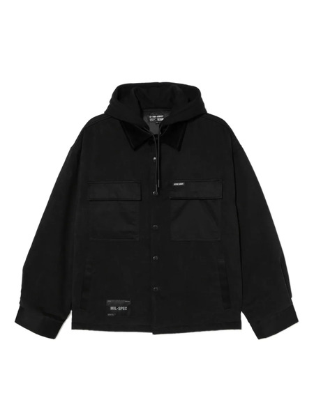  Izzue Logo-patch Jacket - Black 