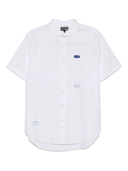  Izzue Logo-patch Shirt - White 