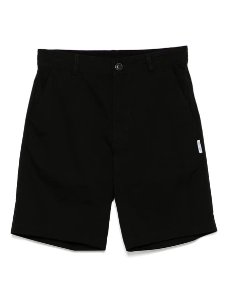  Izzue Logo Patch Shorts - Black 