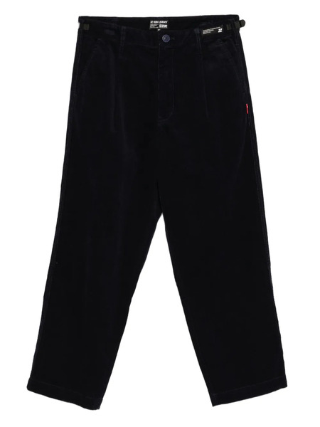  Izzue Logo-patch Trousers - Blue 