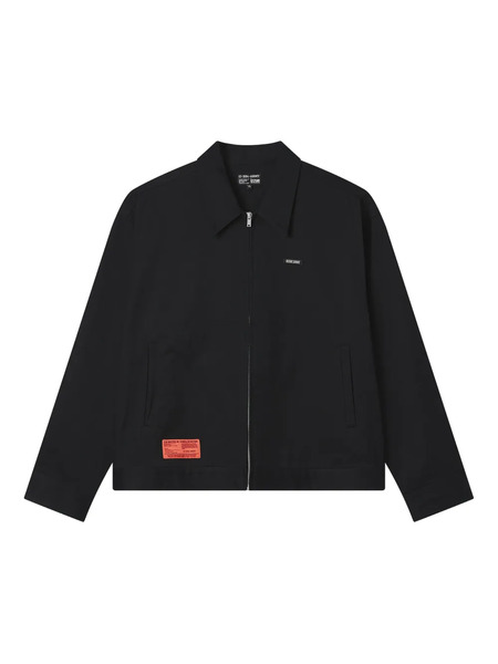  Izzue Logo-plaque Zip-front Jacket - Black 