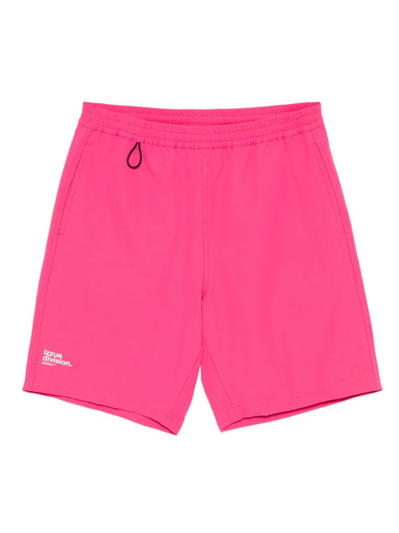  Izzue Logo-printed Shorts - Pink 