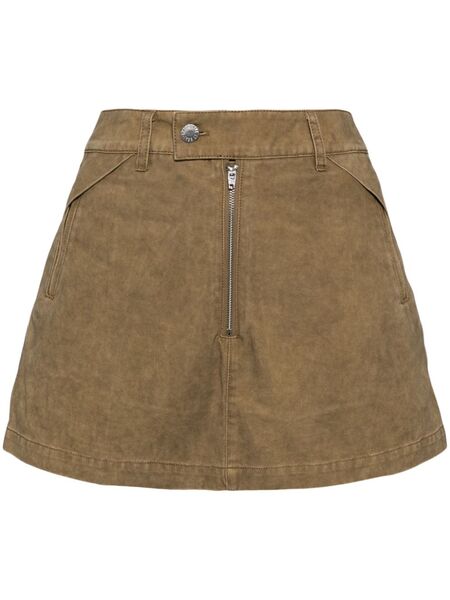  Izzue Mid-rise Skort - Brown 