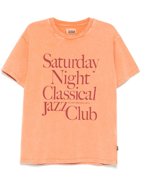  Izzue Printed T-shirt - Orange 