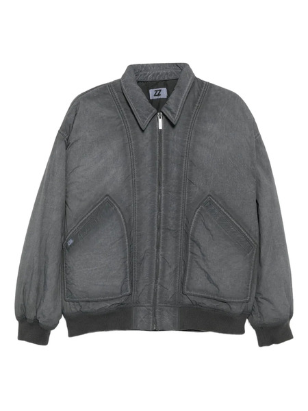 Izzue Zip-up Puffer Jacket - Grey 