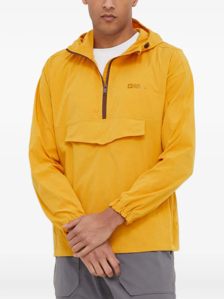  Jack Wolfskin Desert Wind Hooded Jacket - Yellow 
