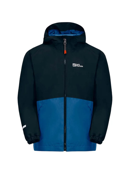  Jack Wolfskin Hooded Jacket - Blue 