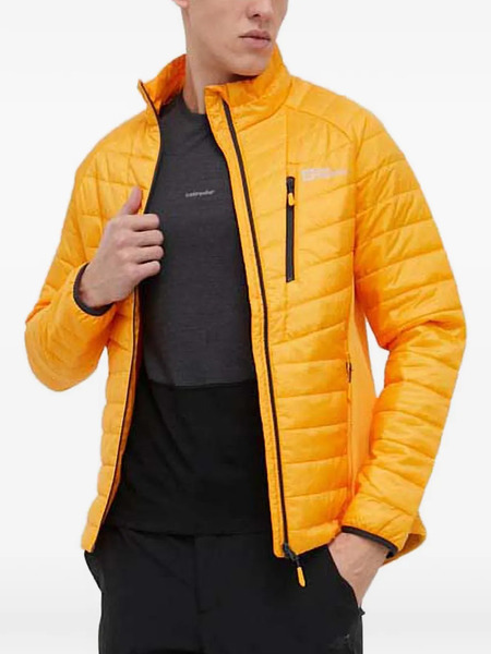  Jack Wolfskin Routeburn Quilted Zip Jacket - Yellow 