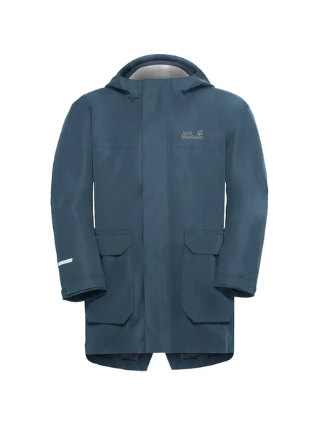  Jack Wolfskin Three-in-one Zip-up Jacket - Blue 