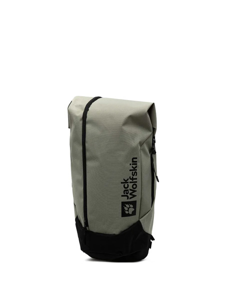  Jack Wolfskin Zip-fastening Logo-print Backpack - Grey 
