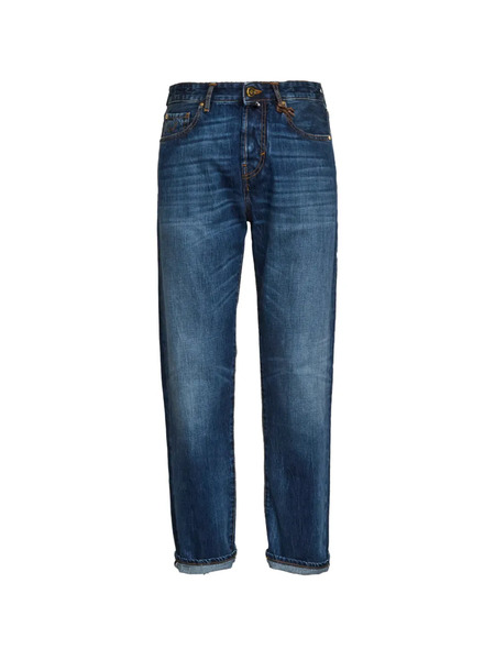  Jacob Cohën Button Closure Regular-straight Jeans - Blue 