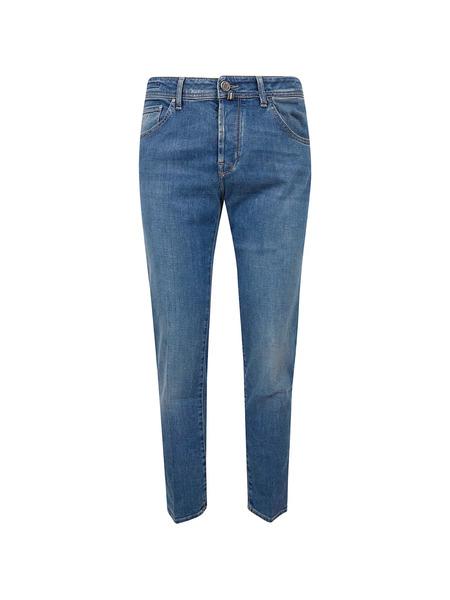  Jacob Cohën Buttoned Regular Jeans - Blue 