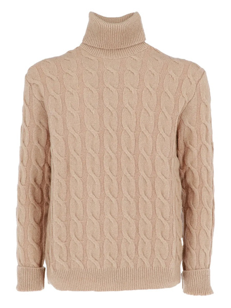  Jacob Cohën Cable-knit Turtleneck Sweater - Neutrals 