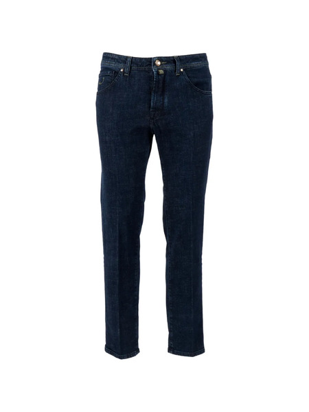  Jacob Cohën Five-pocket Cropped Jeans - Blue 