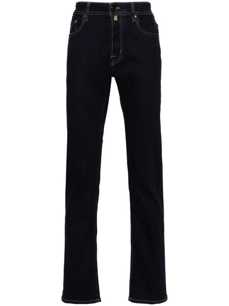  Jacob Cohën Logo-patch Jeans - Blue 