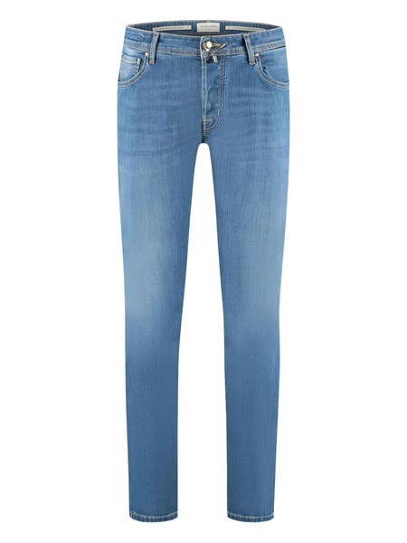  Jacob Cohën Logo-patch Jeans - Blue 