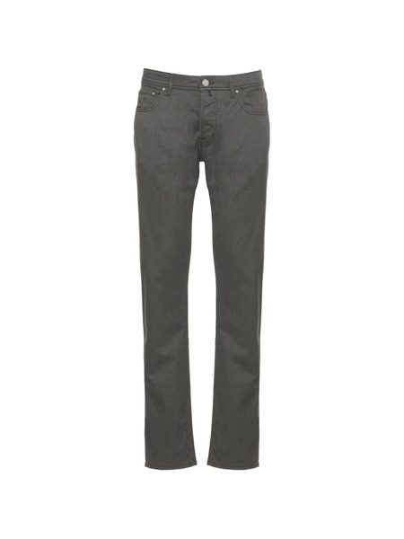  Jacob Cohën Logo-patch Trousers - Green 