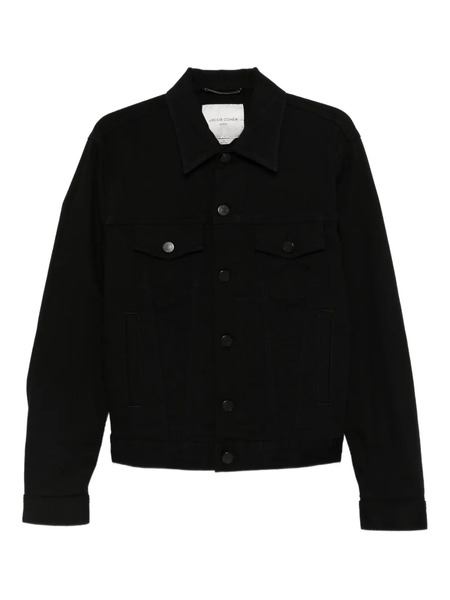  Jacob Cohën Point-collar Jacket - Black 