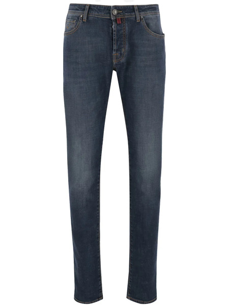  Jacob Cohën Stretch Cotton Jeans - Blue 