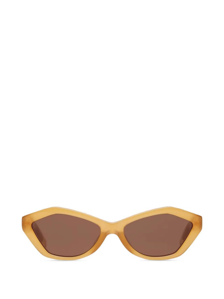  Jacquemus Bambino Geometric-frame Sunglasses - Yellow 