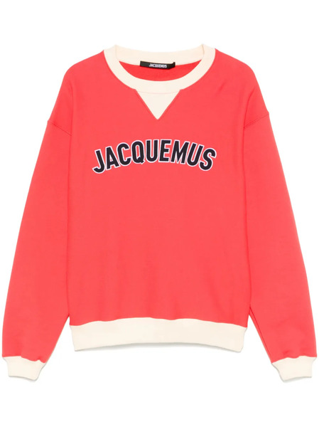  Jacquemus Baseball Sweatshirt - Red 