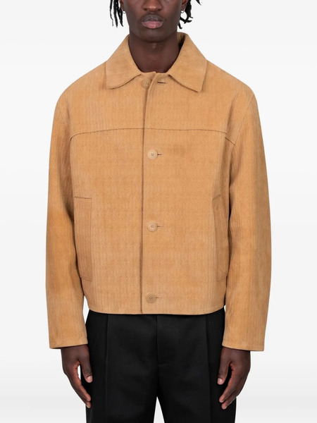  Jacquemus Basketry Herringbone Jacket - Neutrals 