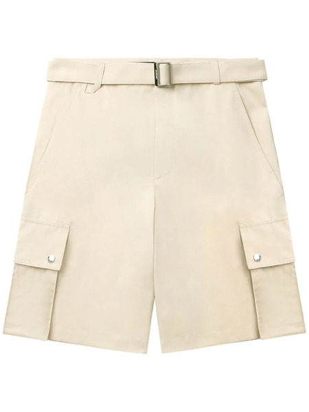  Jacquemus Belted Cargo Shorts - Neutrals 