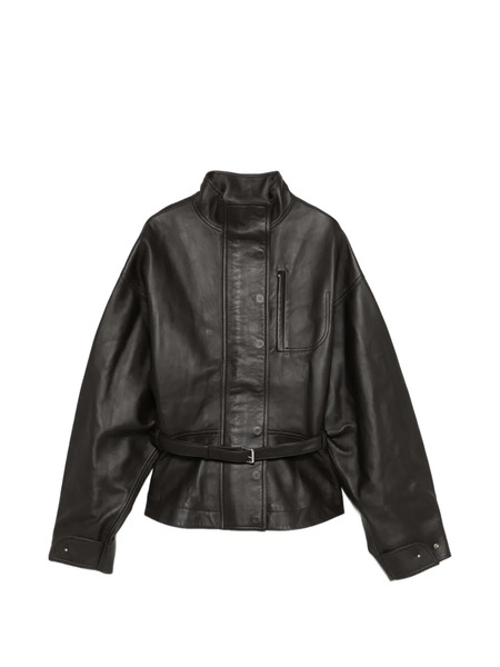  Jacquemus Belted Jacket - Brown 
