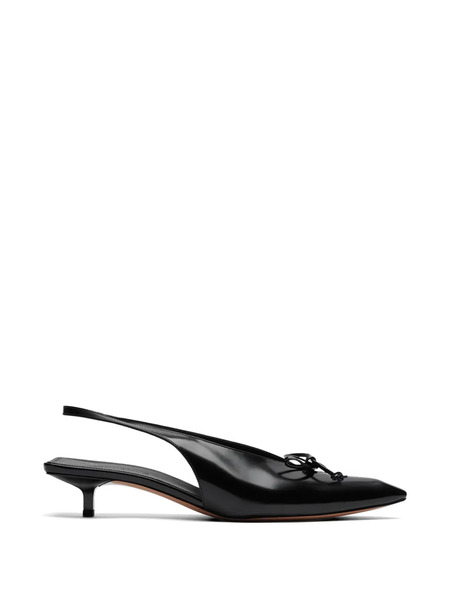  Jacquemus Bow-detail Pumps - Black 