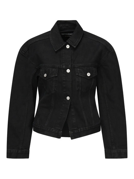  Jacquemus Button-fastening Denim Jacket - Black 