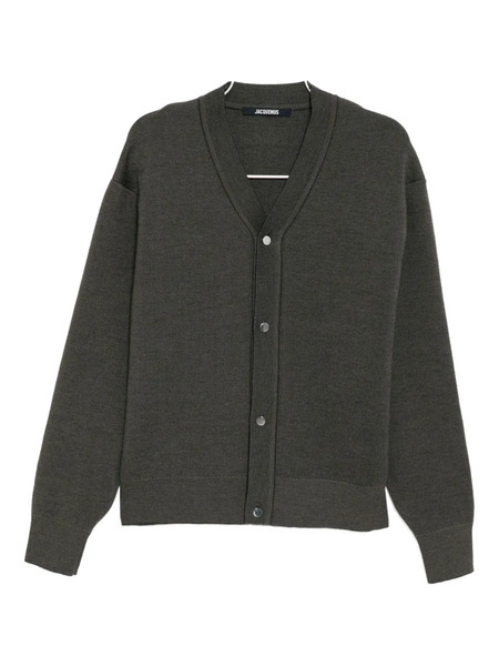  Jacquemus Buttoned Cardigan - Grey 