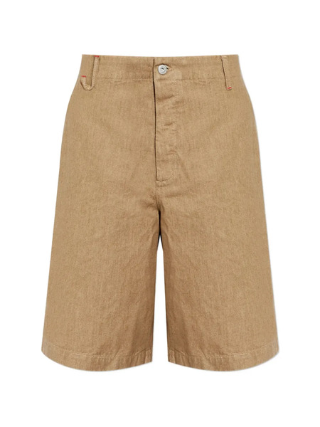  Jacquemus Buttoned Denim Shorts - Brown 